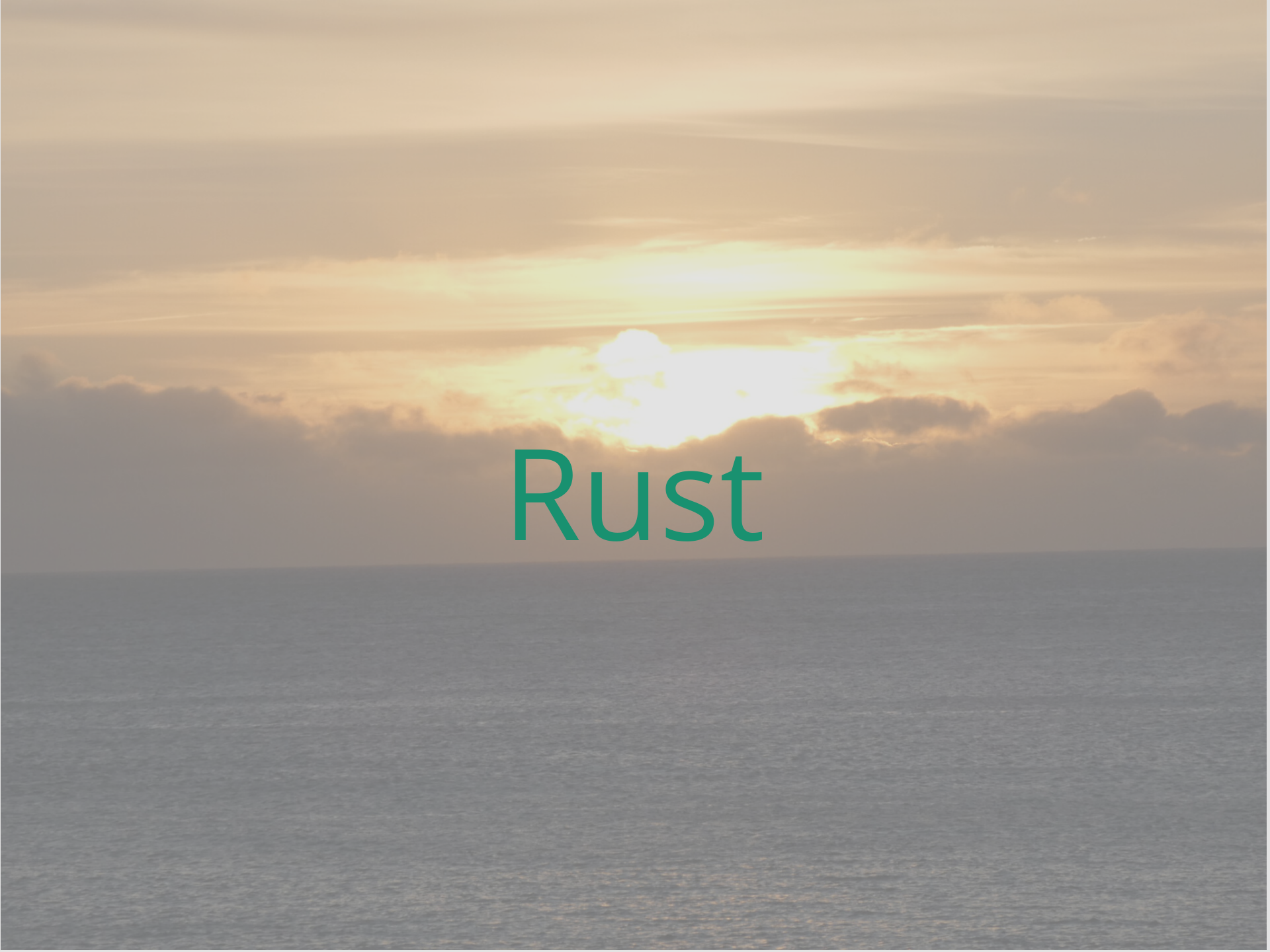 Rust